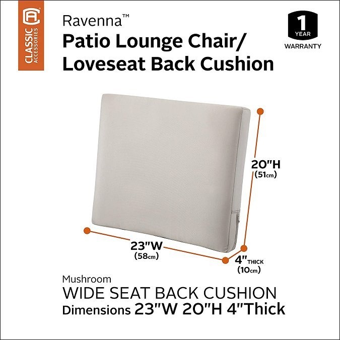 Patio Seat Cushions - Classic Accessories - photo 4
