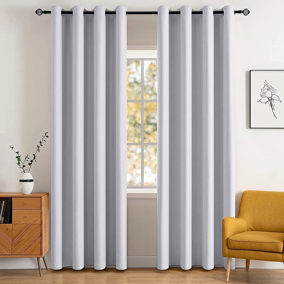 Grommet Thermal Insulated Room Darkening Curtains
