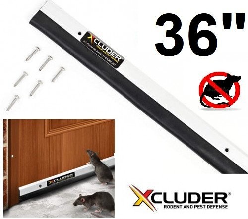 Xcluder 36" Door Sweep – Seals out Rodents & Pests