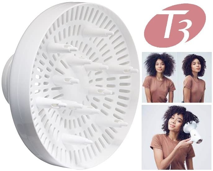 T3 Beauty Set - Fan + Diffuser + Volumizing Hot Rollers LUXE - photo 2