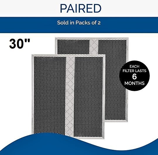 Broan-NuTone HPF30 Non-Ducted Charcoal Filter Type XC
