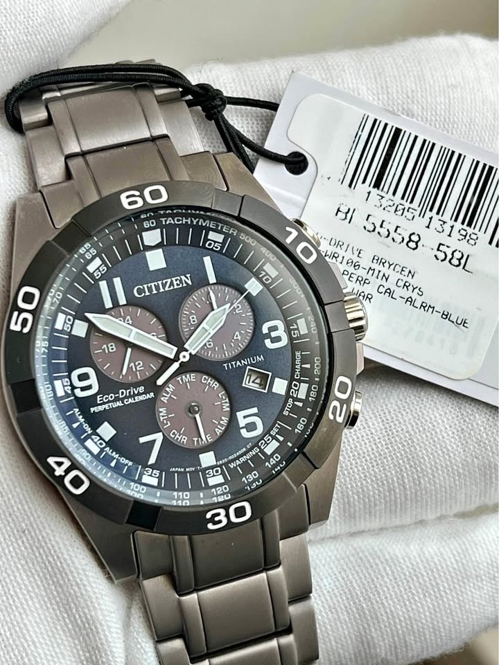 Citizen Eco-Drive Titanium Perpitual Calendar Men’s Watch