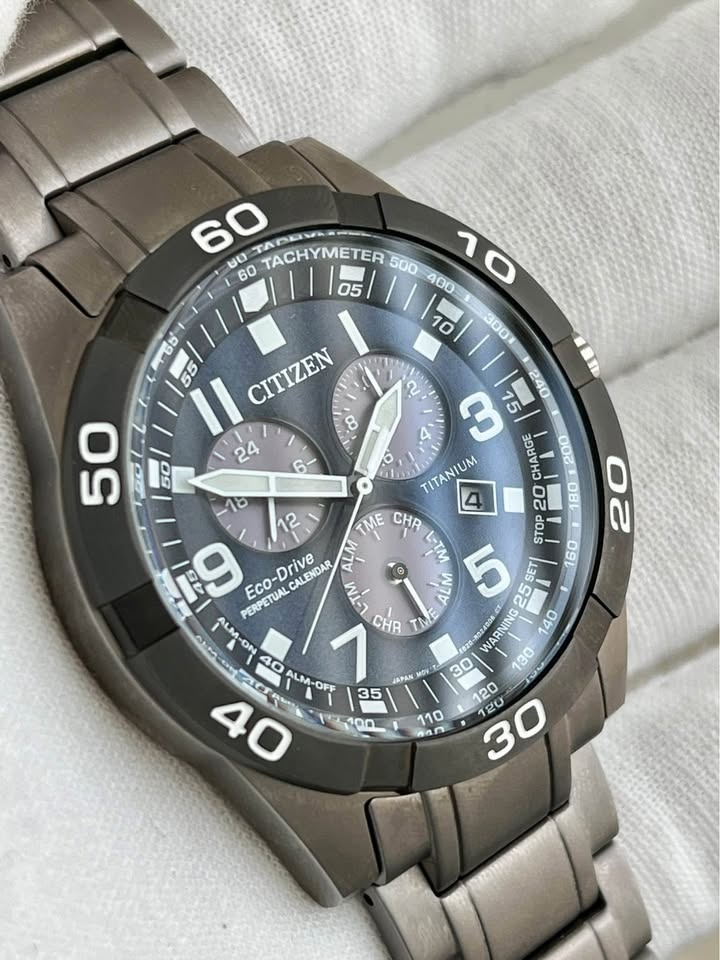 Citizen Eco-Drive Titanium Perpitual Calendar Men’s Watch - photo 3