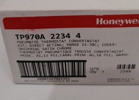Honeywell Pneumatic Thermostat 15-30°C 18 PSI - photo 2