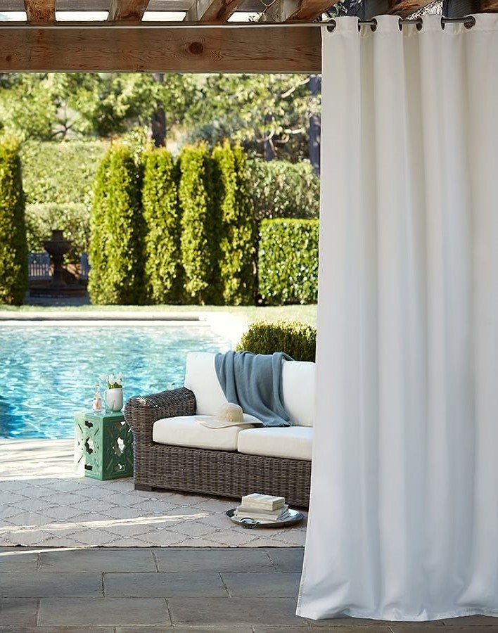 Pottery Barn Sunbrella Curtain 1 Panel 50"x108" - photo 2