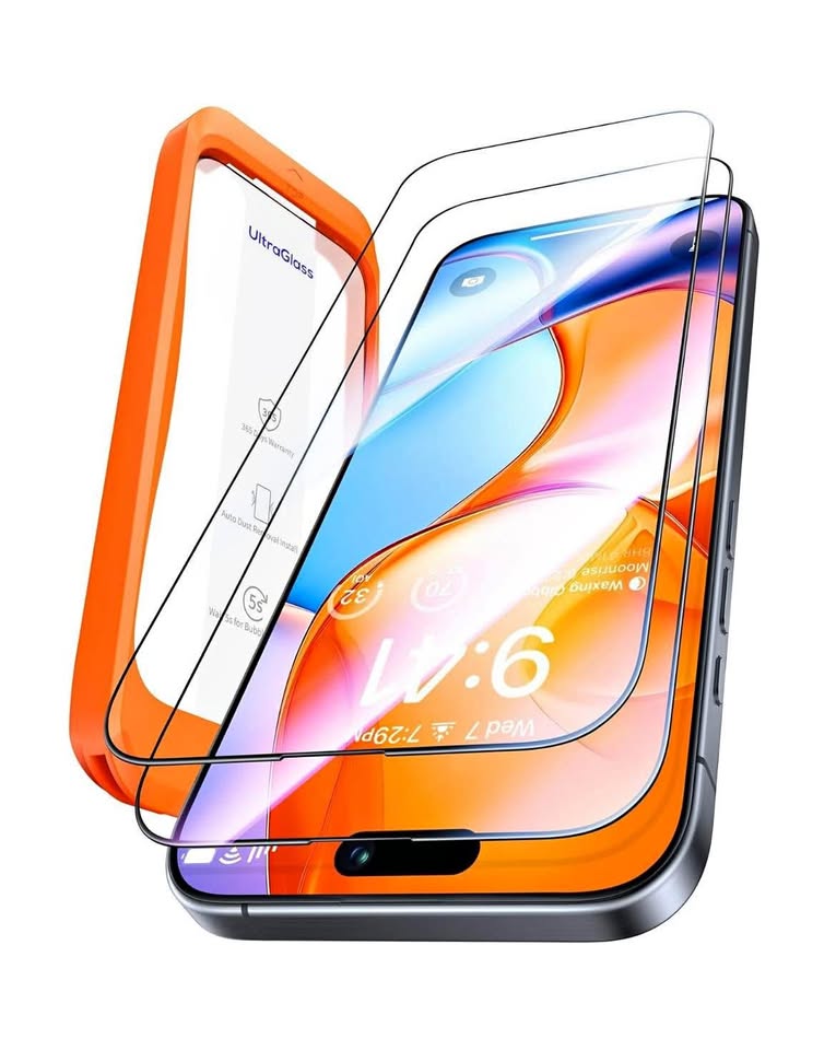 iPhone 16 Pro Max Screen Protector (2pk)