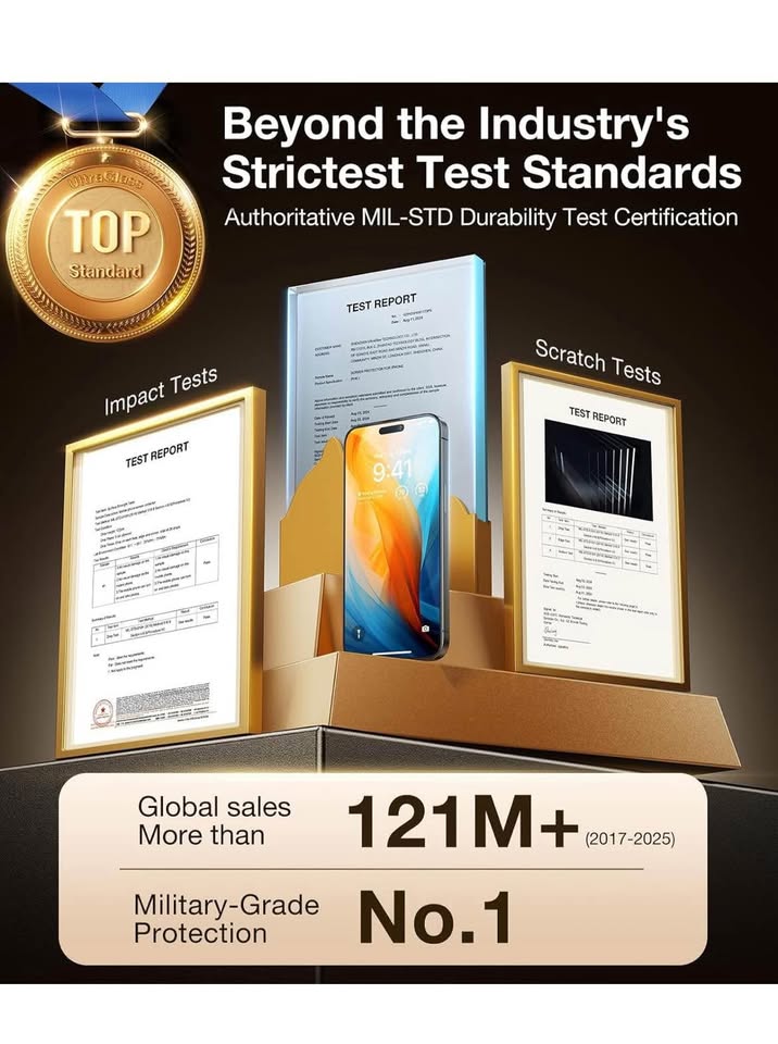 iPhone 16 Pro Max Screen Protector (2pk) - photo 2