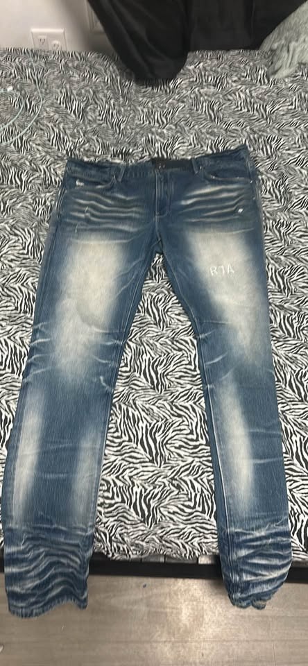 Rta Stacked Jean Size 40 Fit like a 38 - photo 4