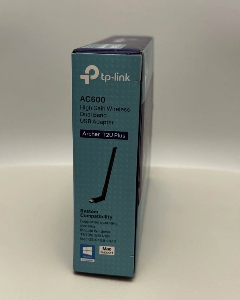 TP-Link Archer T2U Plus AC600 USB WiFi Adapter - photo 3