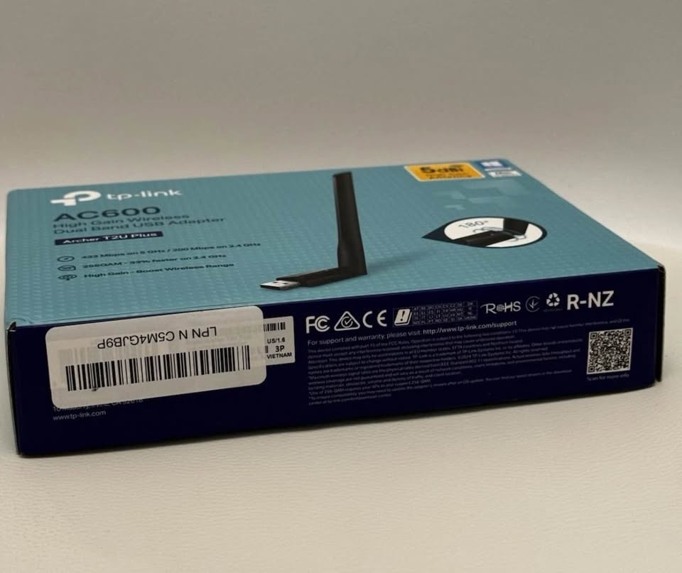 TP-Link Archer T2U Plus AC600 USB WiFi Adapter - photo 5