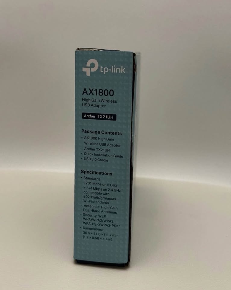 TP-Link AX1800 WiFi 6 USB Adapter - photo 4