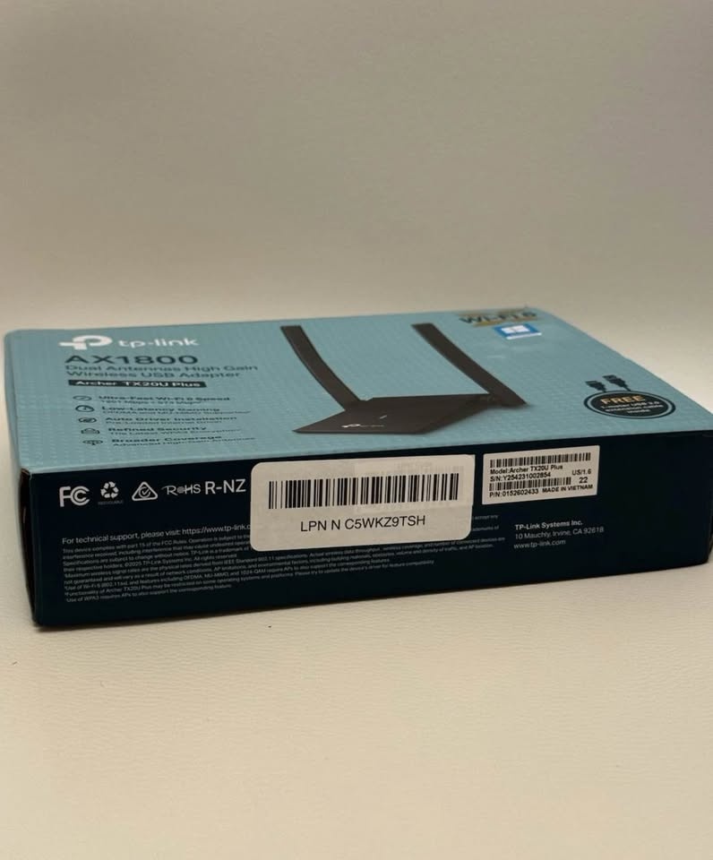 TP-Link Archer TX20U Plus AX1800 USB Wi-Fi 6 Adapter - photo 5