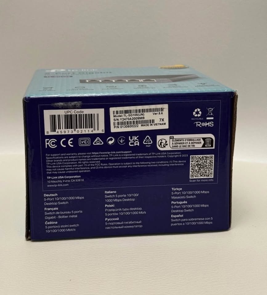 TP-LINK 5-Port Gigabit Ethernet Switch - photo 5