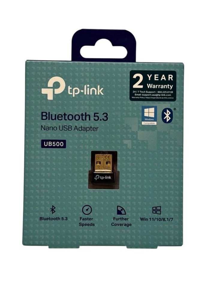 TP-Link USB Bluetooth 5.3 Adapter UB500 Nano Design, Windows