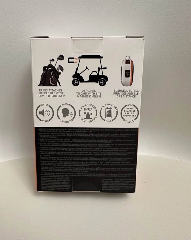 SEALED Bushnell Wingman Mini GPS Speaker - photo 3