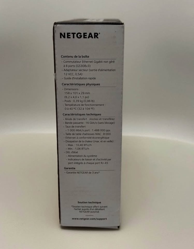 NETGEAR 8-Port Gigabit Ethernet Unmanaged Switch - photo 3
