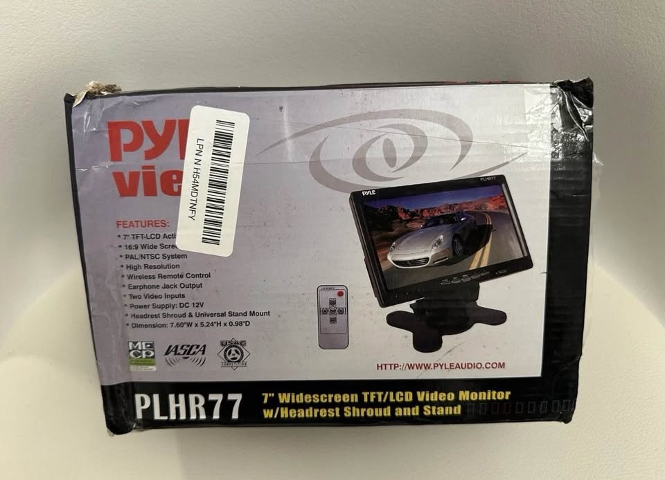 7" TFT LCD Color CCD Mirror Monitor - photo 2