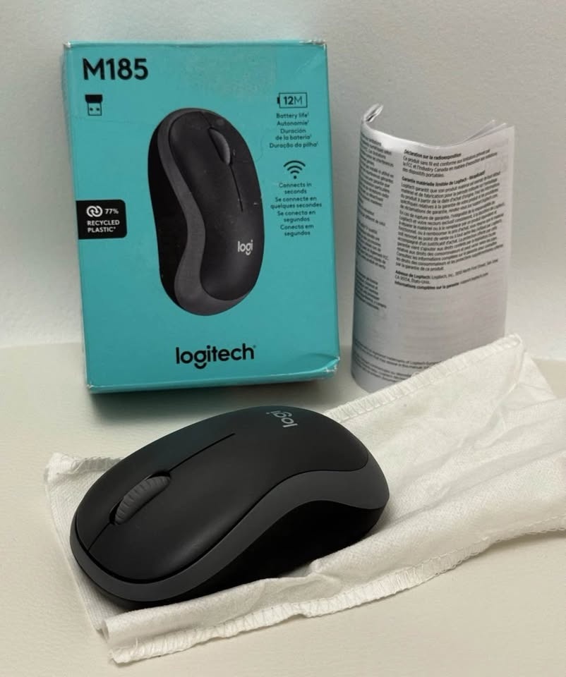 Logitech M185 Wireless Mouse with USB Receiver - photo 2