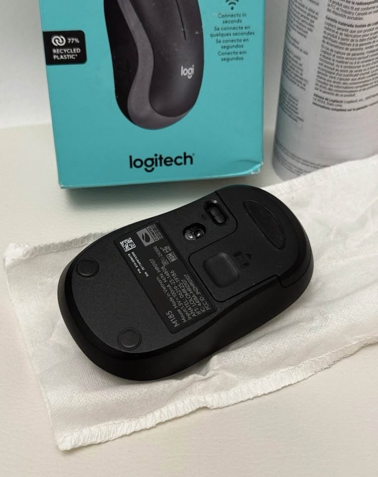 Logitech M185 Wireless Mouse with USB Receiver - photo 3