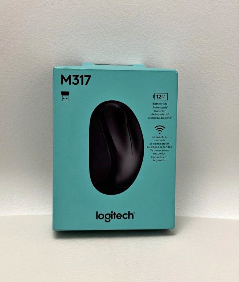 Logitech M317 Wireless Mouse - Black