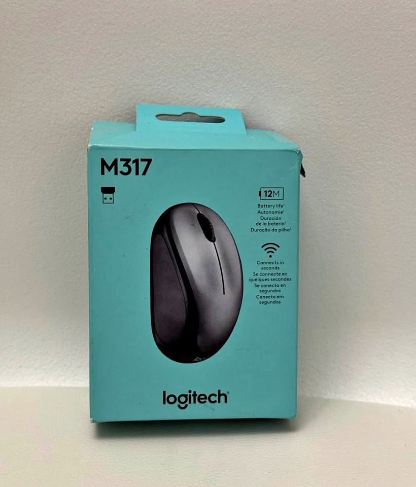 Logitech M317 Wireless Mouse - Silver