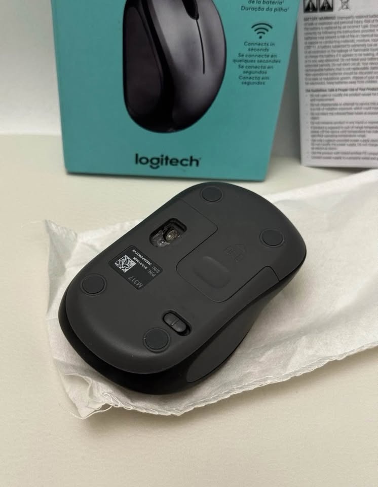 Logitech M317 Wireless Mouse - Silver - photo 3