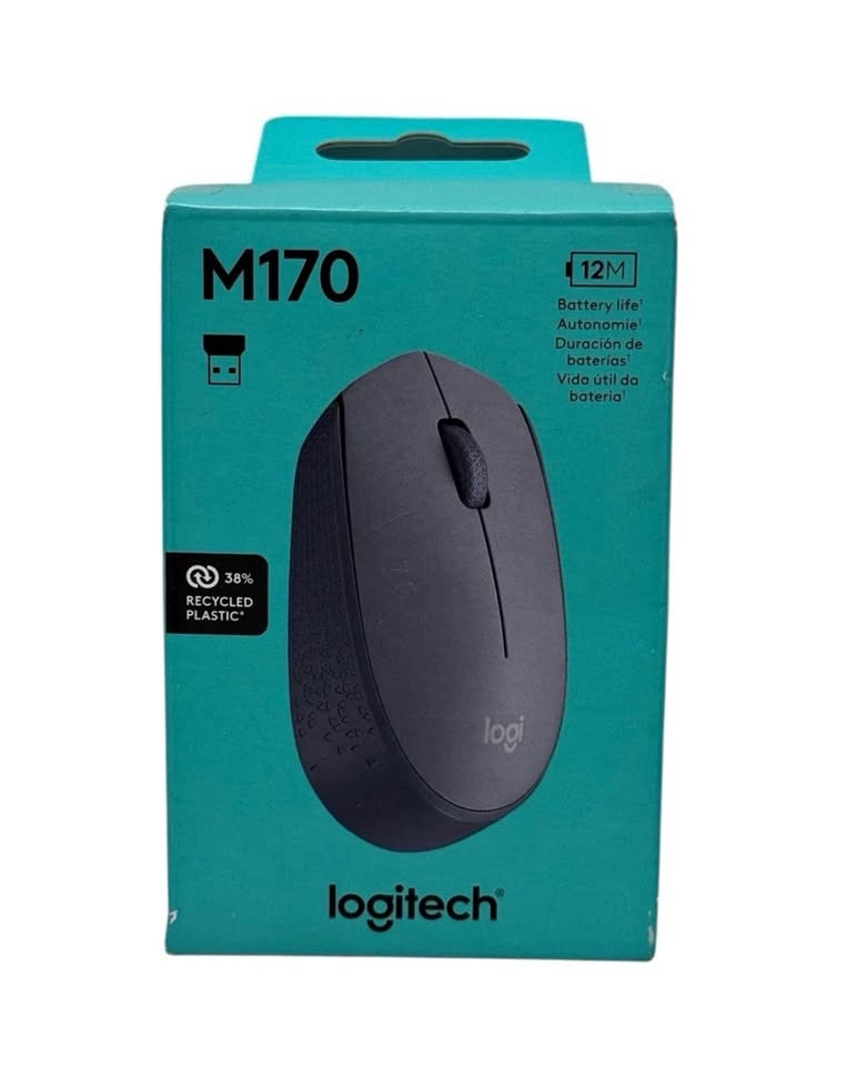 Logitech M170 Wireless Mouse - Blue Grey