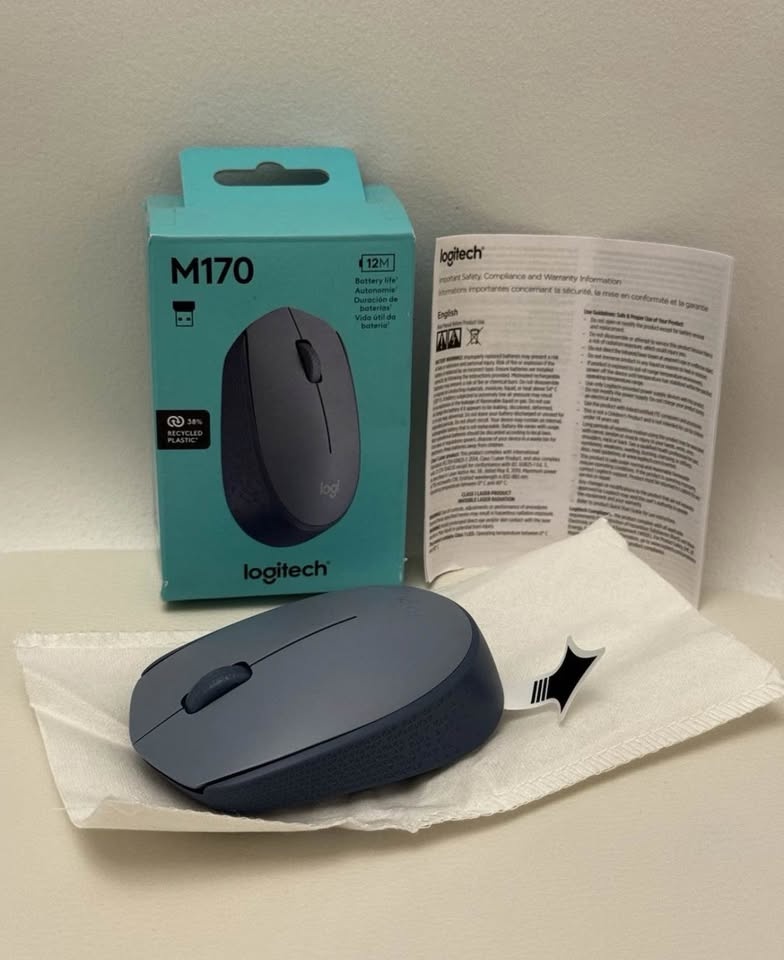 Logitech M170 Wireless Mouse - Blue Grey - photo 2