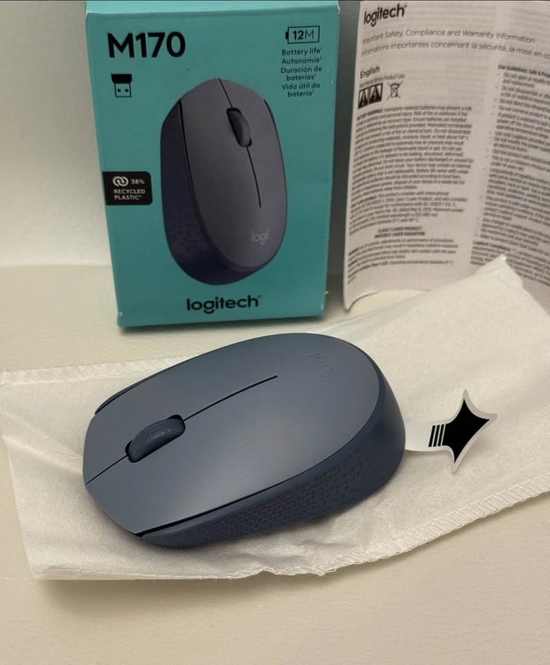 Logitech M170 Wireless Mouse - Blue Grey - photo 3
