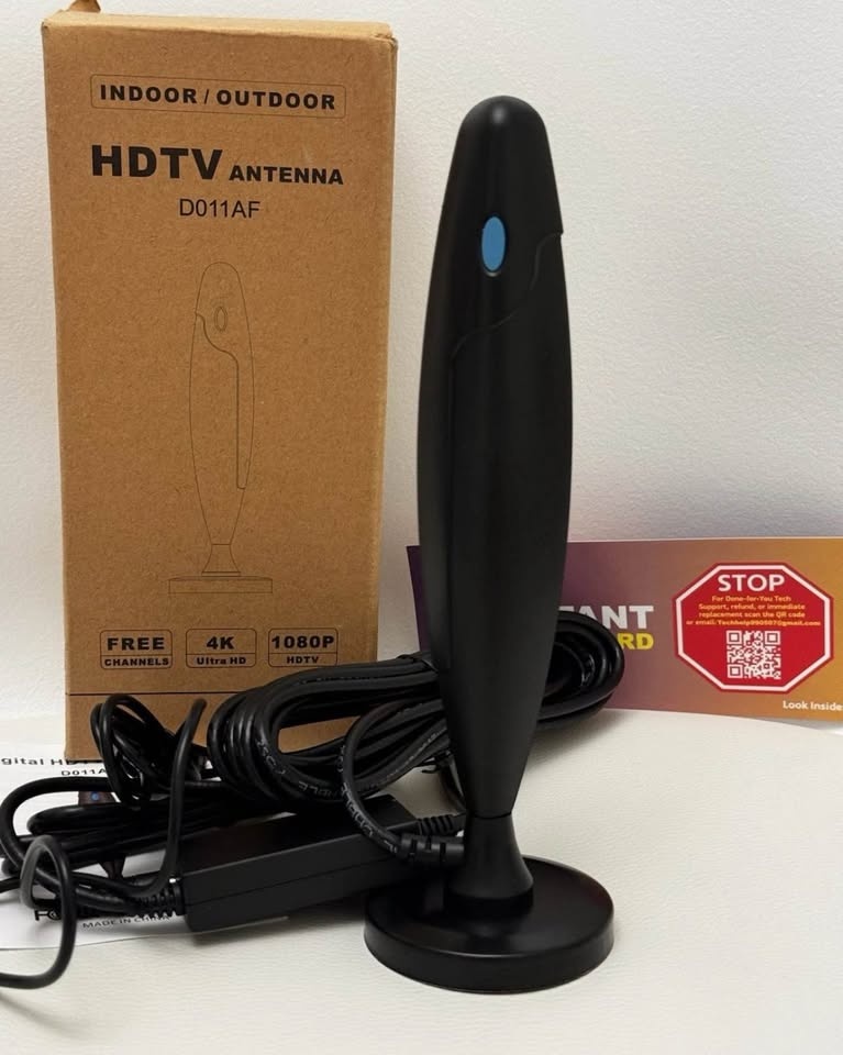 HDTV 4K Antenna D011AF Indoor/Outdoor Digital Long Range - photo 4