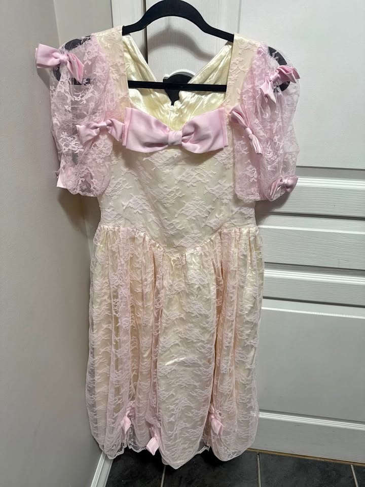 Fancy vintage dress from the 80s (1987)