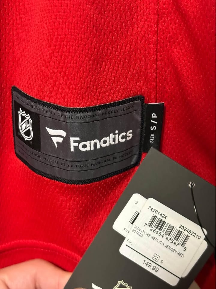 Ottawa Senators Fanatics Authentic Jersey Men’s Small - photo 2