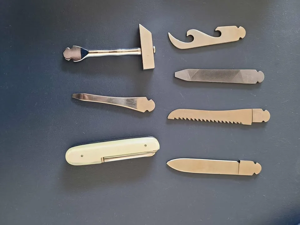 Vintage Survival Multi Tool Set - NOS image indicator(4)