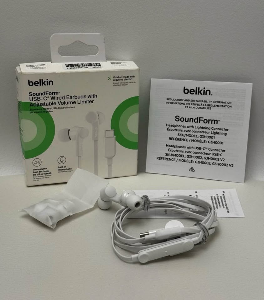 Belkin ROCKSTAR Headphones with USB-C Connector [USB-C Headphone - photo 2