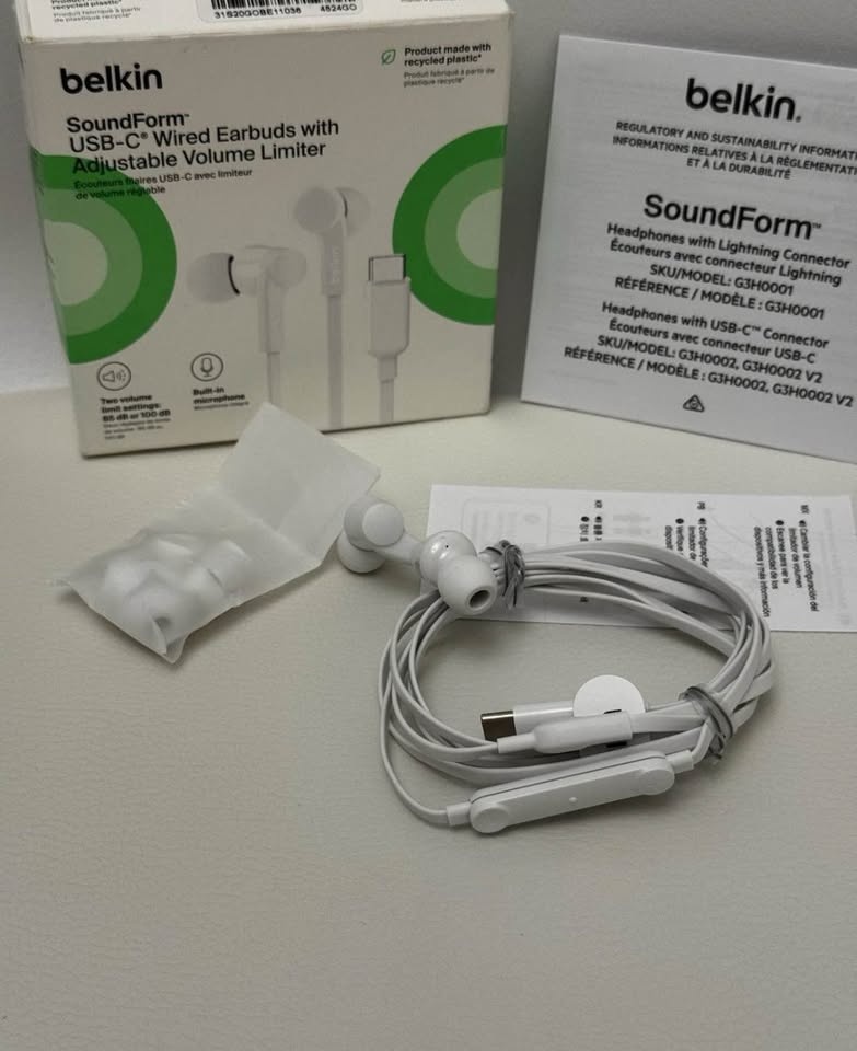 Belkin ROCKSTAR Headphones with USB-C Connector [USB-C Headphone - photo 3