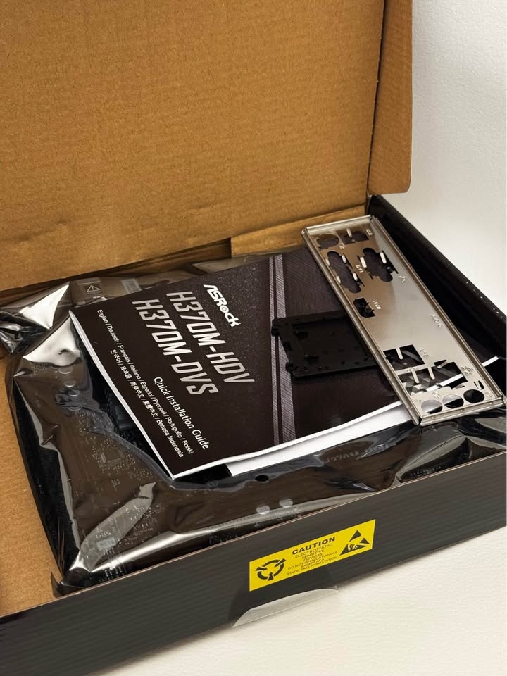 ASRock H370M-HDV LGA1151 Micro Motherboard - photo 3