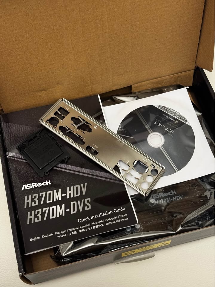 ASRock H370M-HDV LGA1151 Micro Motherboard - photo 4
