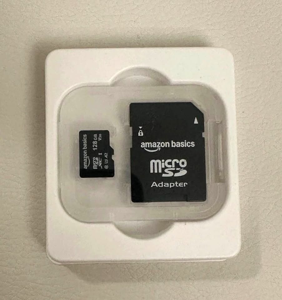 Amazon Basics 128GB Micro SDXC Memory Card