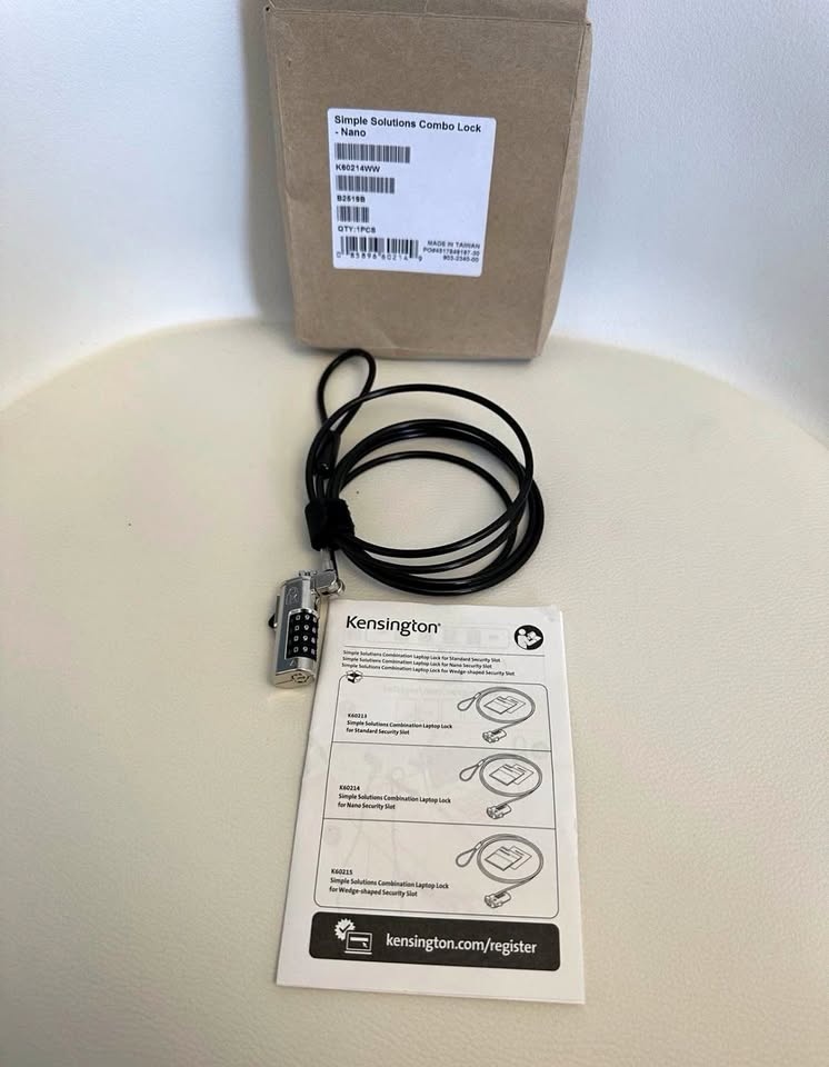 Kensington Slim NanoSave Combination Laptop Lock K60214WW