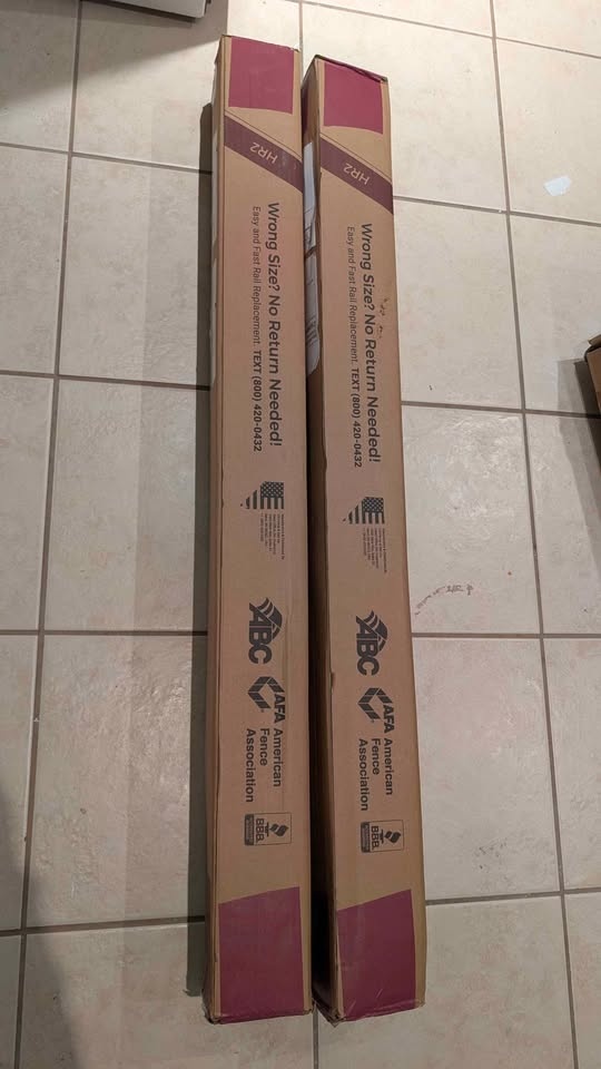 Set of 2: Handrail 3 steps Brand New CR FENCE ® - photo 4
