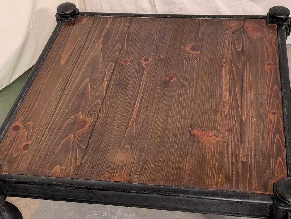 Rustic Farmhouse Coffee Table | Solid Wood | Newly Refinished - photo 3