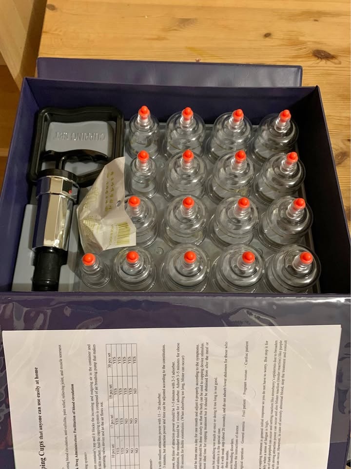 Hansol Cupping Therapy Set 17 Cups