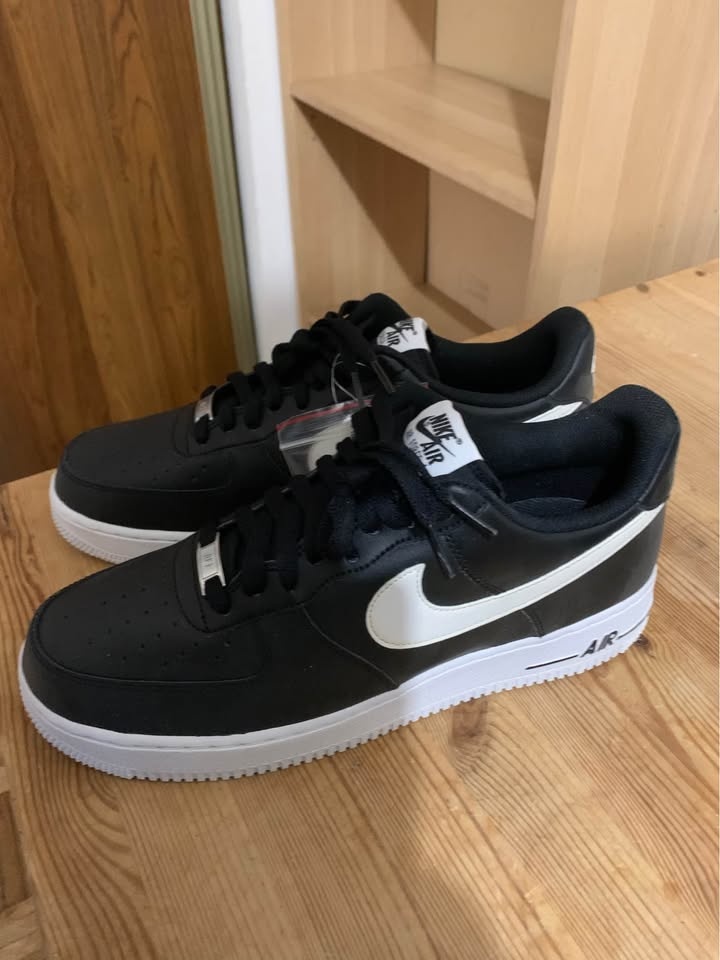 Nike Air Force 1 '07 AN20 Black White - US 11 (CJ0952-001) - photo 2