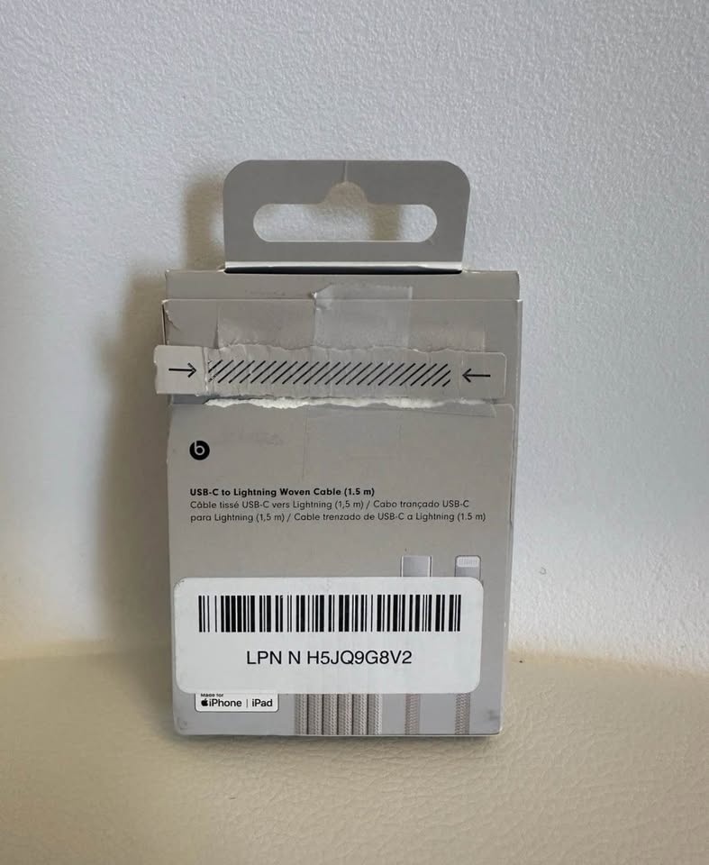Beats 1.5m Cable Fast Charger iPhone 14 13 12 11 XR - photo 4