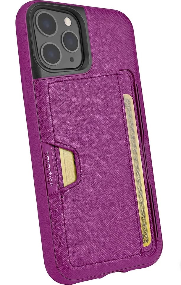 Iphone 5,4 2020 Purple Reign Wallet Slayer Case
