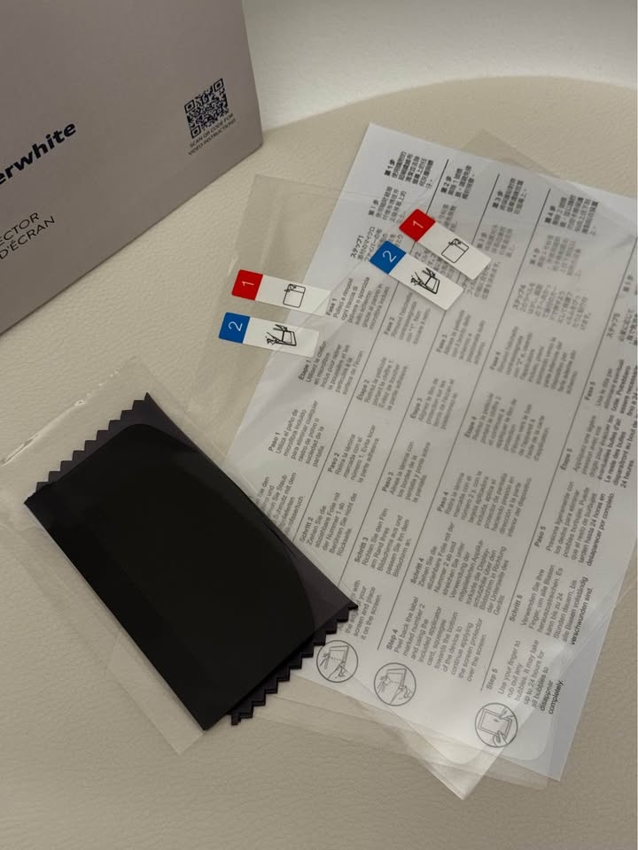 Antiglare Screen Protector (2 Pack), Kindle Paperwhite 2024 - photo 4