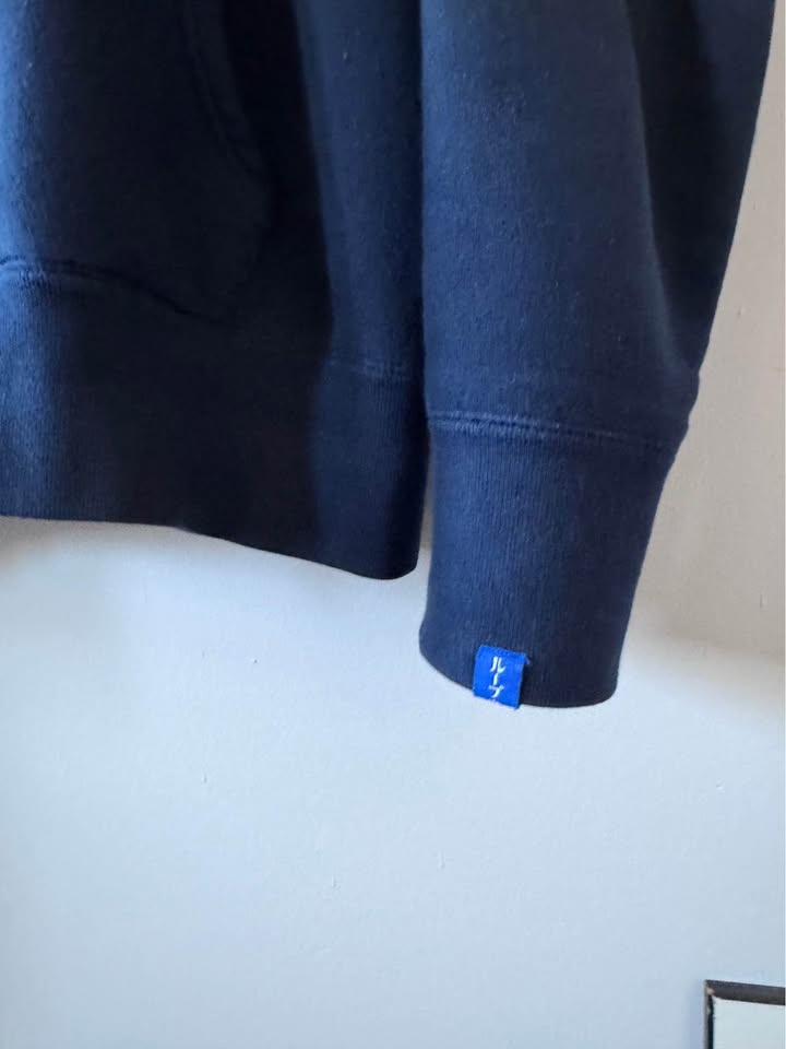 Loopwheeler Navy Made in Japan Hoodie - photo 3