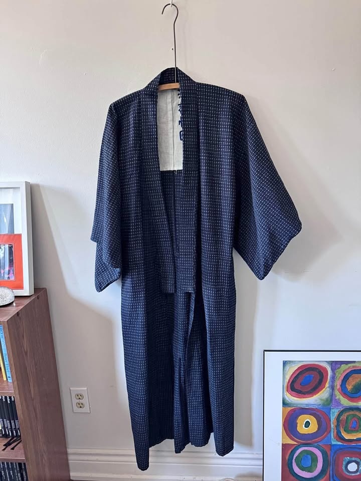 Japanese Kimono sz XL Made in Japan
