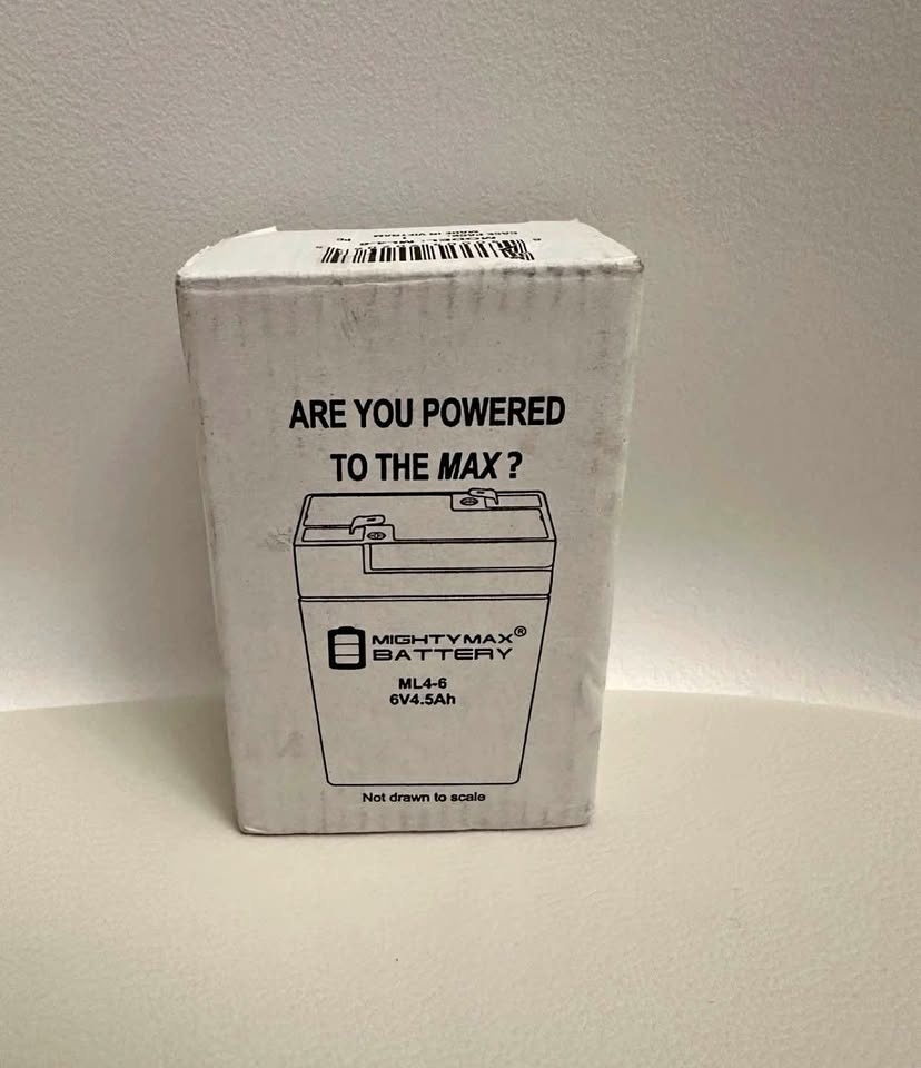 Mighty Max 6V 4.5AH SLA Battery Replacement