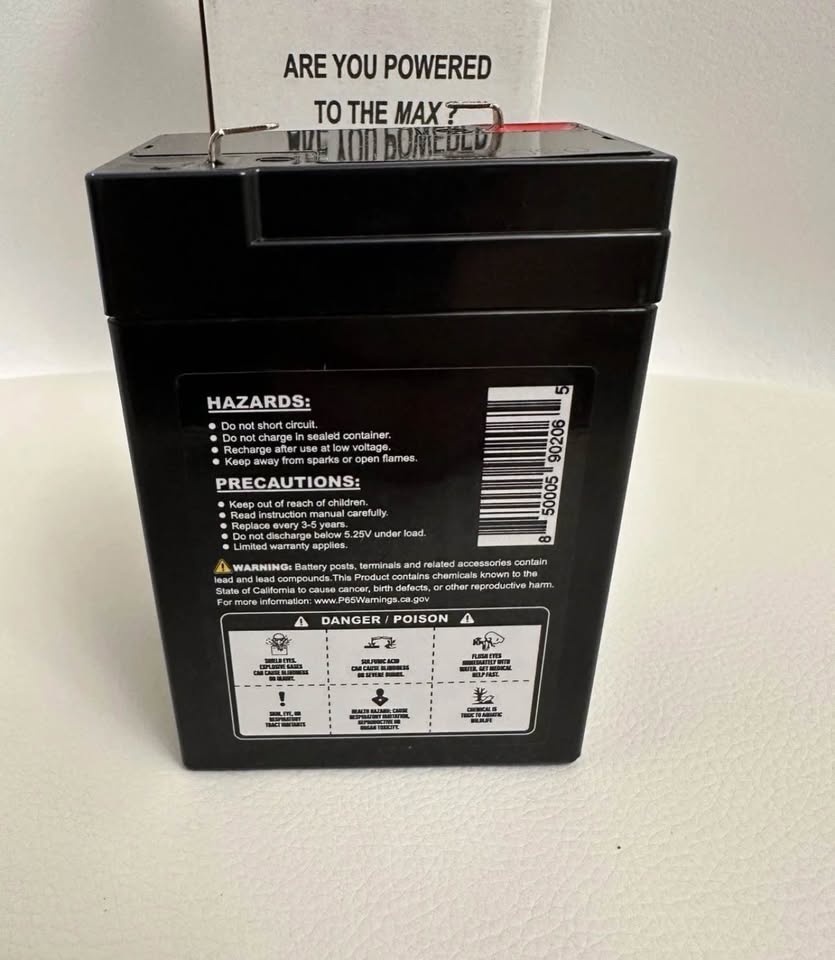 Mighty Max 6V 4.5AH SLA Battery Replacement - photo 3